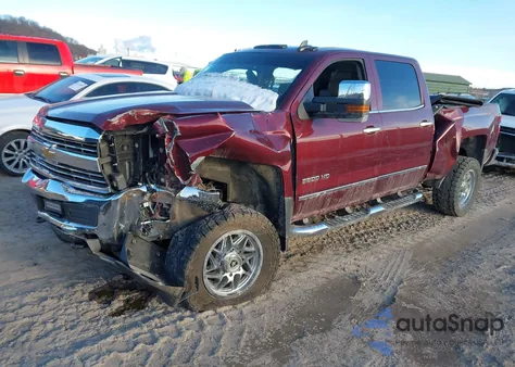 2016 Chevrolet Silverado 2500Hd Ltz z USA, uszkodzony, nr VIN 1GC1KWE86GF119520